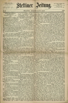Stettiner Zeitung. 1869, № 49 (30 Januar) - Morgenblatt