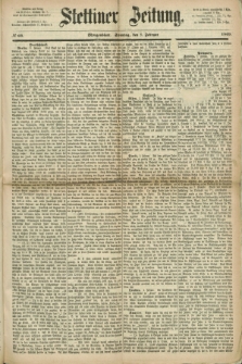 Stettiner Zeitung. 1869, № 63 (7 Februar) - Morgenblatt