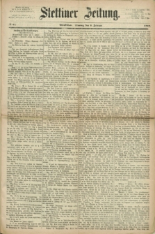 Stettiner Zeitung. 1869, № 64 (8 Februar) - Abendblatt