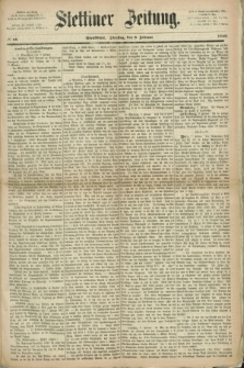 Stettiner Zeitung. 1869, № 66 (9 Februar) - Abendblatt