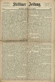 Stettiner Zeitung. 1869, № 67 (10 Februar) - Morgenblatt