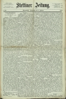 Stettiner Zeitung. 1869, № 69 (11 Februar) - Morgenblatt