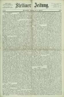 Stettiner Zeitung. 1869, № 75 (14 Februar) - Morgenblatt