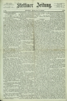 Stettiner Zeitung. 1869, № 84 (19 Februar) - Abendblatt