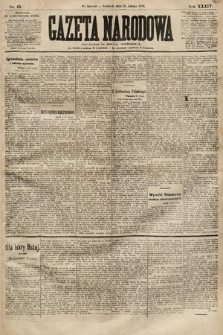 Gazeta Narodowa. 1894, nr 45