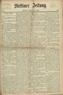 Stettiner Zeitung. 1869, № 186 (23 April) - Abendblatt