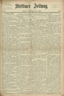 Stettiner Zeitung. 1869, № 188 (24 April) - Abendblatt