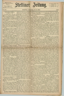 Stettiner Zeitung. 1869, № 218 (13 Mai) - Abendblatt