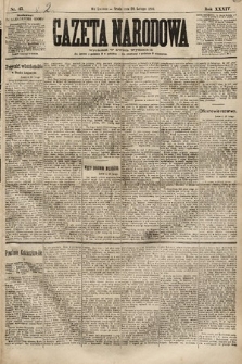 Gazeta Narodowa. 1894, nr 47