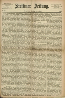 Stettiner Zeitung. 1869, № 247 (1 Juni) - Morgenblatt