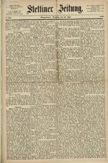 Stettiner Zeitung. 1869, № 295 (29 Juni) - Morgenblatt