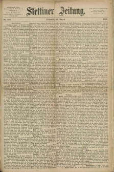 Stettiner Zeitung. 1869, Nr. 349 (25 August)