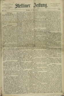 Stettiner Zeitung. 1869, Nr. 378 (28 September)