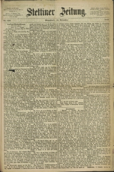 Stettiner Zeitung. 1869, Nr. 418 (13 November)