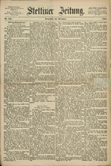 Stettiner Zeitung. 1869, Nr. 424 (20 November)