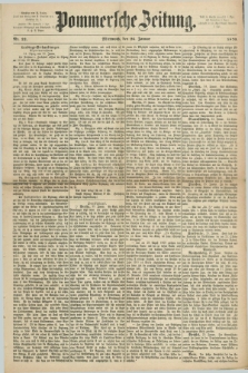 Pommersche Zeitung. 1870, Nr. 22 (26 Januar)