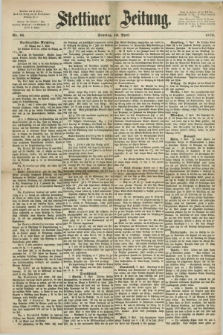 Stettiner Zeitung. 1870, Nr. 85 (10 April) + dod.