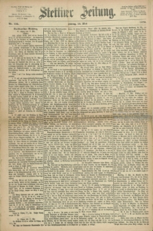 Stettiner Zeitung. 1870, Nr. 112 (15 Mai) + dod.