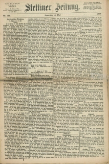 Stettiner Zeitung. 1870, Nr. 115 (19 Mai)