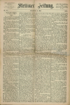 Stettiner Zeitung. 1870, Nr. 117 (21 Mai)