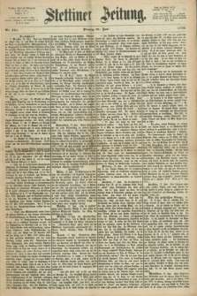 Stettiner Zeitung. 1870, Nr. 141 (21 Juni)