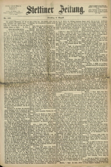 Stettiner Zeitung. 1870, Nr. 183 (9 August)
