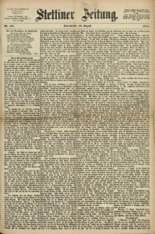 Stettiner Zeitung. 1870, Nr. 187 (13 August)