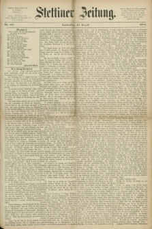 Stettiner Zeitung. 1870, Nr. 191 (18 August)