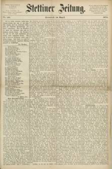 Stettiner Zeitung. 1870, Nr. 193 (20 August)