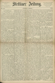 Stettiner Zeitung. 1870, Nr. 238 (12 Oktober)