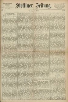 Stettiner Zeitung. 1870, Nr. 242 (16 Oktober)