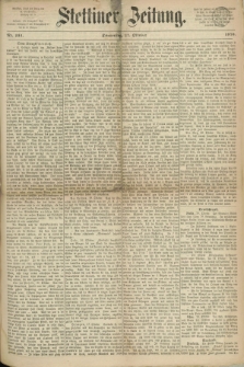 Stettiner Zeitung. 1870, Nr. 251 (27 Oktober)