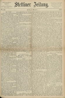 Stettiner Zeitung. 1870, Nr. 258 (4 November)