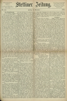 Stettiner Zeitung. 1870, Nr. 270 (18 November)