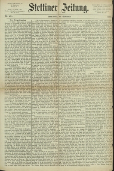 Stettiner Zeitung. 1870, Nr. 271 (19 November)