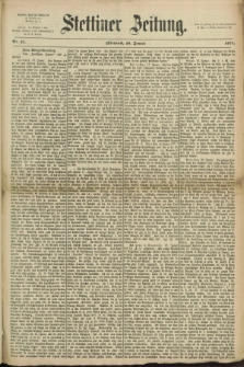 Stettiner Zeitung. 1871, Nr. 21 (25 Januar)