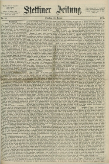 Stettiner Zeitung. 1872, Nr. 18 (23 Januar)