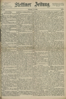 Stettiner Zeitung. 1872, Nr. 109 (12 Mai)
