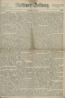 Stettiner Zeitung. 1872, Nr. 117 (23 Mai)