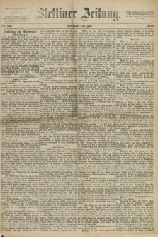 Stettiner Zeitung. 1872, Nr. 143 (22 Juni)