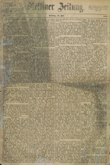 Stettiner Zeitung. 1872, Nr. 144 (23 Juni)
