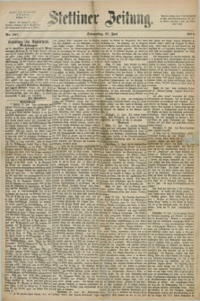 Stettiner Zeitung. 1872, Nr. 147 (27 Juni)