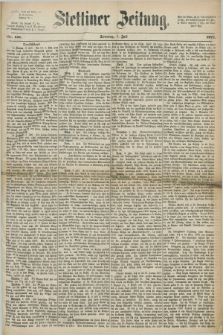 Stettiner Zeitung. 1872, Nr. 156 (7 Juli)