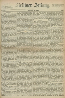 Stettiner Zeitung. 1872, Nr. 179 (3 August)