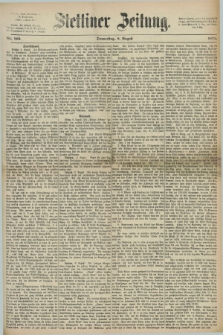 Stettiner Zeitung. 1872, Nr. 183 (8 August)
