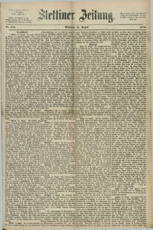Stettiner Zeitung. 1872, Nr. 194 (21 August)