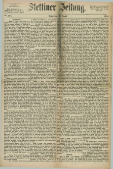 Stettiner Zeitung. 1872, Nr. 201 (29 August)