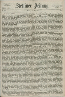 Stettiner Zeitung. 1872, Nr. 216 (15 September)