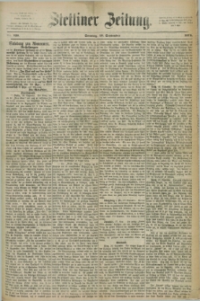 Stettiner Zeitung. 1872, Nr. 228 (29 September)
