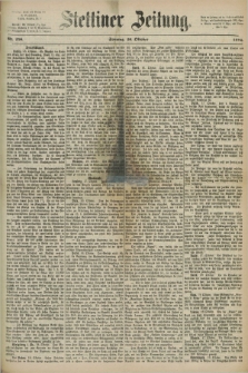 Stettiner Zeitung. 1872, Nr. 246 (20 Oktober)